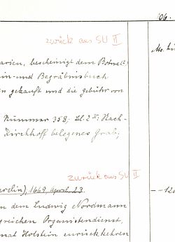 Konversion handschriftlicher Handschriftenkataloge der Stadtbibliothek Lübeck