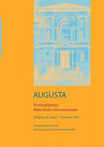 Wolfenbütteler Bibliotheks-Informationen 38/2013