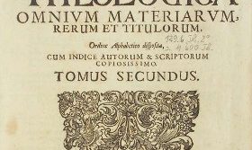 Bibliotheca Realis Theologica von M. Martini Lipenii
