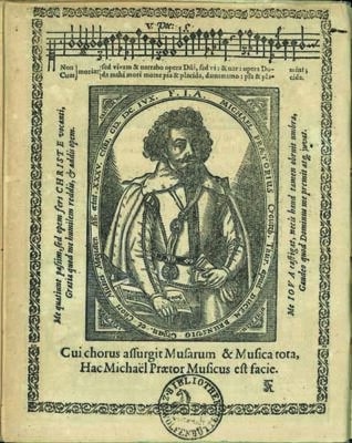 Michael Praetorius: Musae Sioniae, Tl. 1, Regensburg 1605.