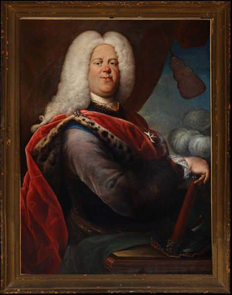 Johann Konrad Eichler, Porträt des Herzogs Ludwig Rudolph zu Braunschweig-Lüneburg, 1731, Sign.: B 92.